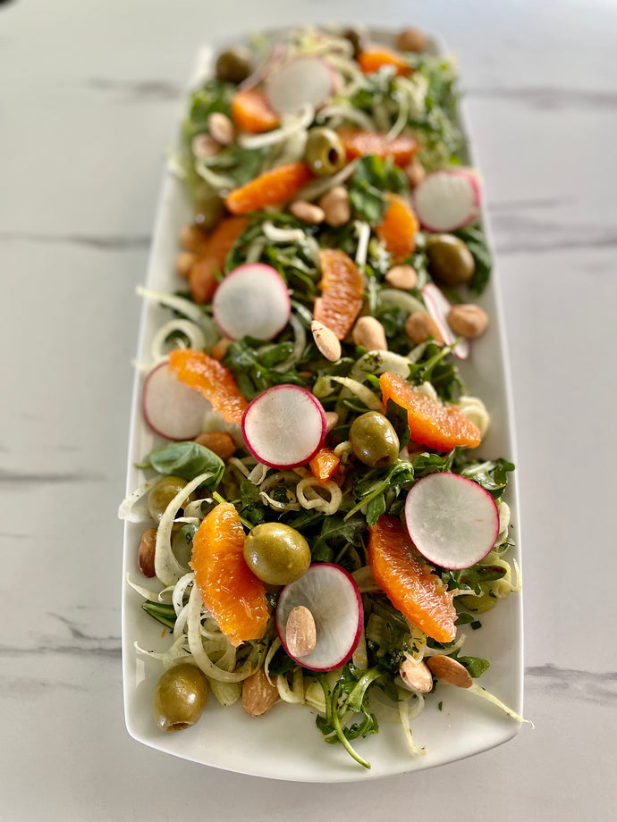 Fennel & Orange Salad With Herby Dressing