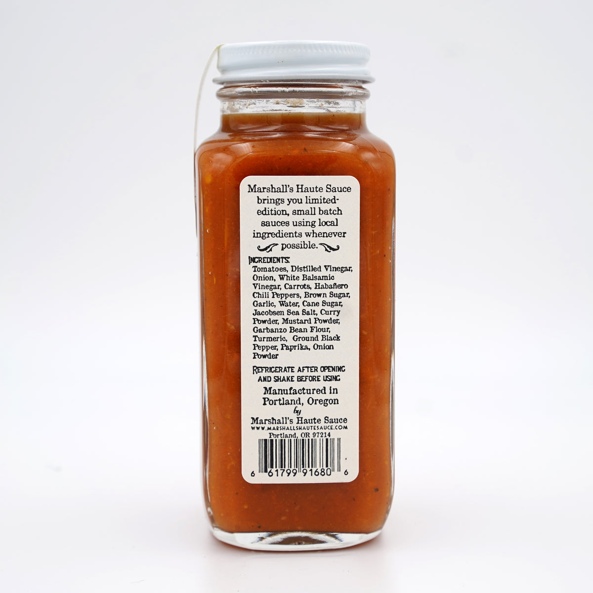 Habanero Carrot Curry Habanero Hot Sauce Marshall's Haute Sauce