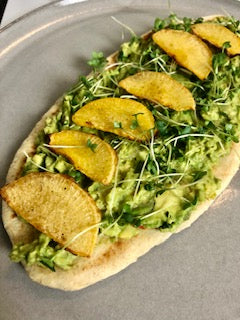 Avocado Toast with Caramelized Turnips
