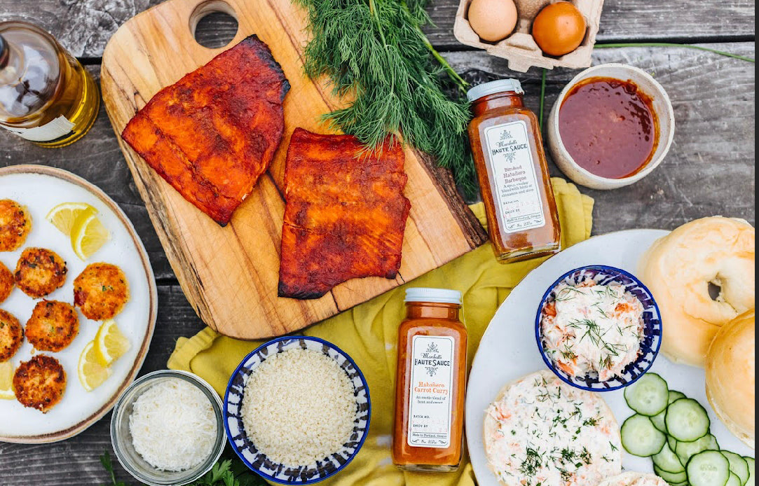 Smoke Salmon (without a smoker)