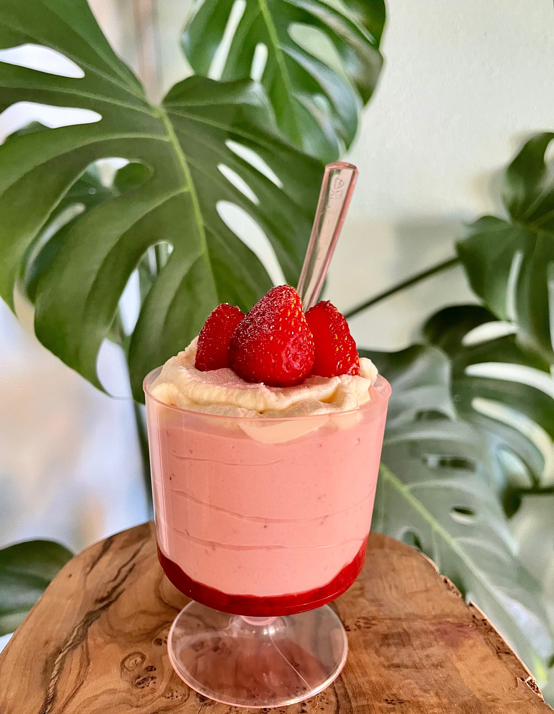 Barbie Party No Cook Strawberry Mousse Parfait