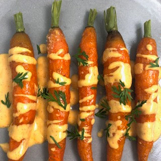 Tahini Carrots