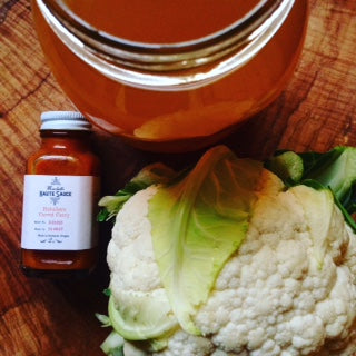 Habanero Carrot Curry Cauliflower Cheddar Soup