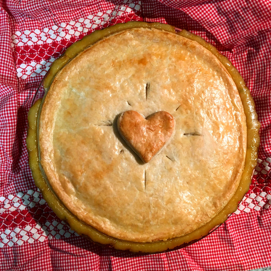 Habanero Carrot Curry Crab Pot Pie