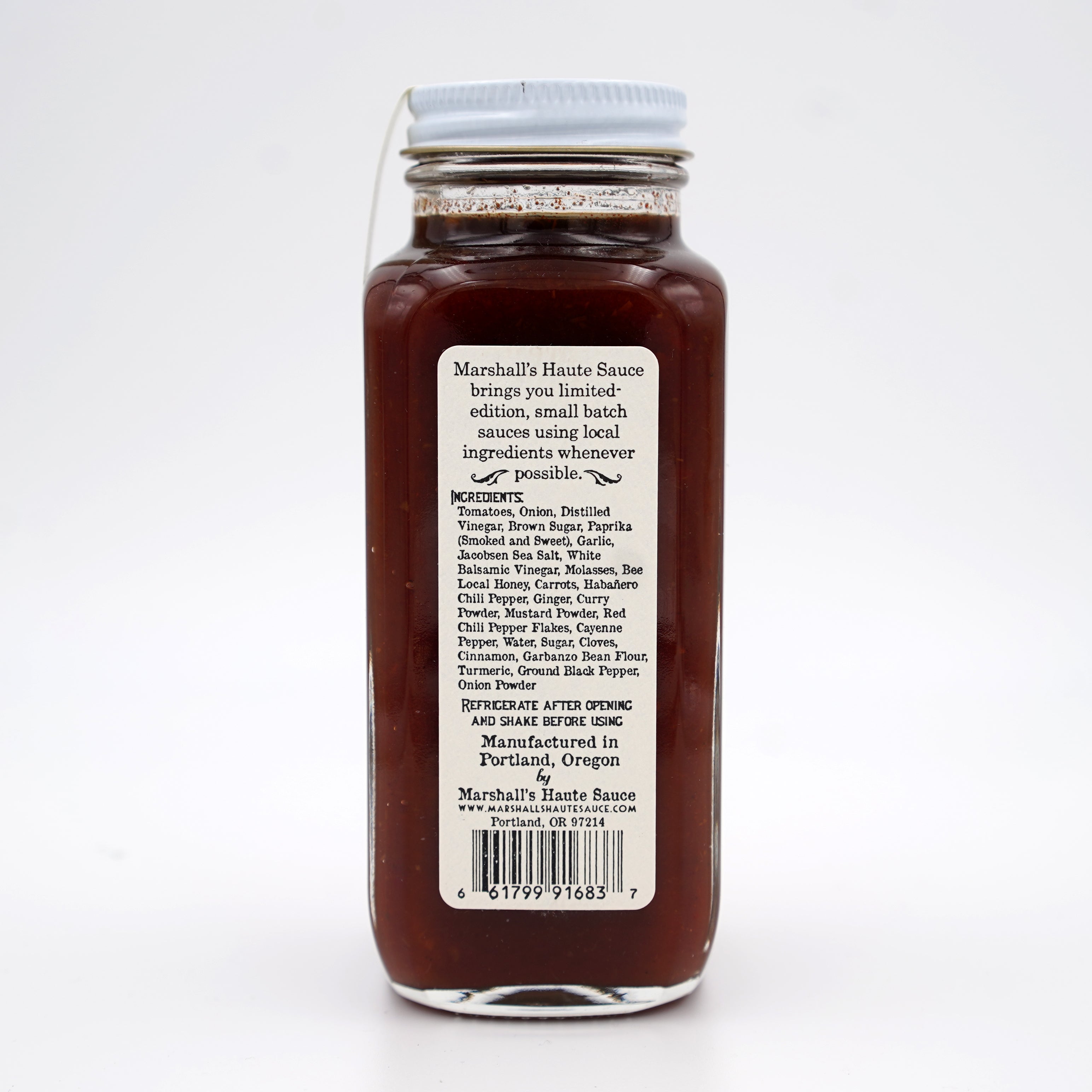 Smoked Habenero Barbeque- BBQ Sauce, Award Winning BBQ Sauce
