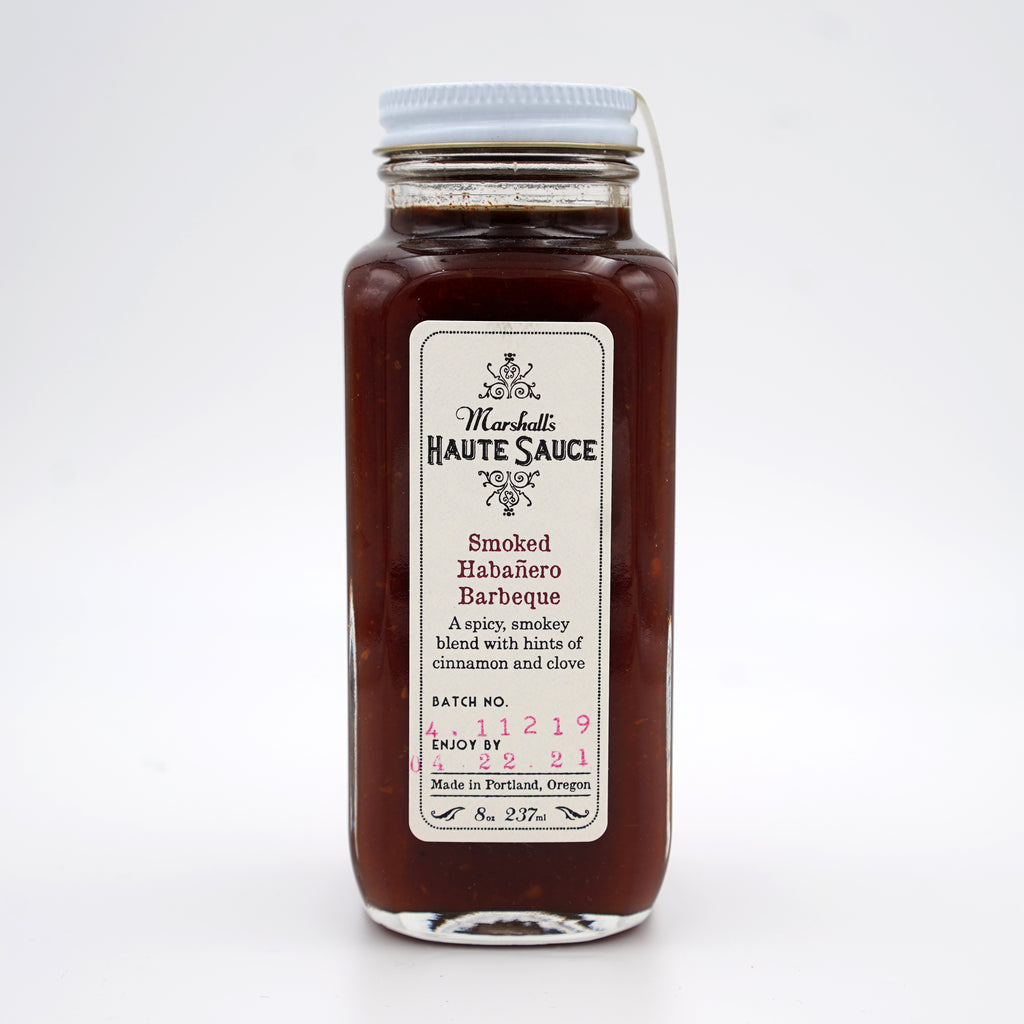 Smoked Habenero Barbeque- BBQ Sauce, Award Winning BBQ Sauce
