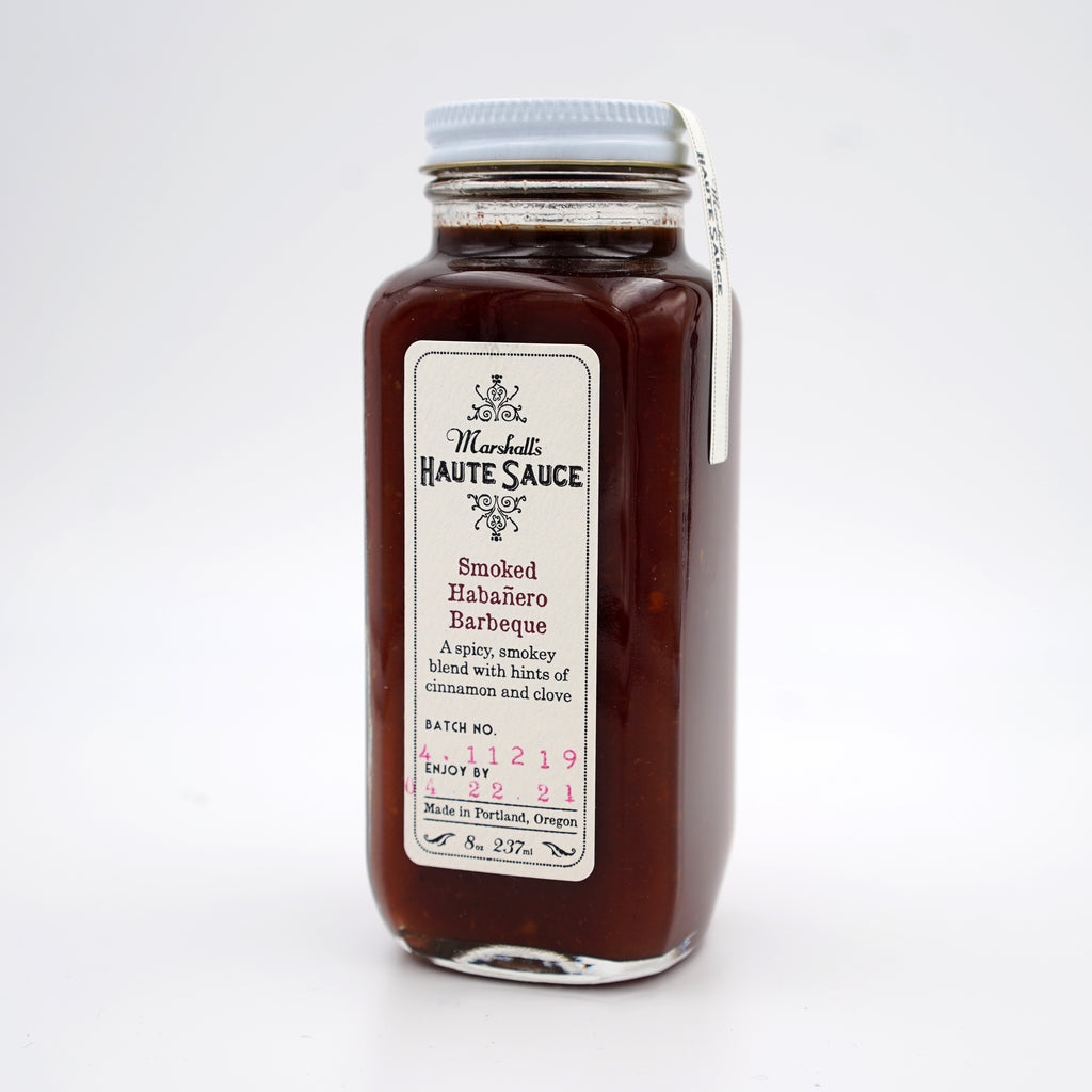 Smoked Habenero Barbeque- BBQ Sauce, Award Winning BBQ Sauce